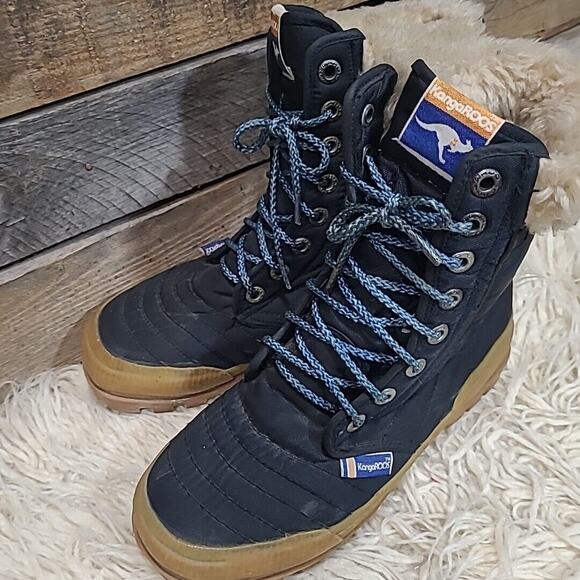 Kangaroos Water Resistant Cold Weather Boots BV 8126 Mens 7.5 Women's 9.5 EUC - Picture 4 of 9